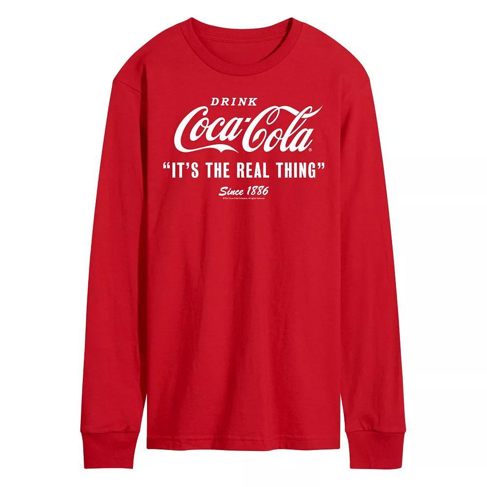 Men's Coca-Cola Its The Real Thing Graphic Tee,  Product Image