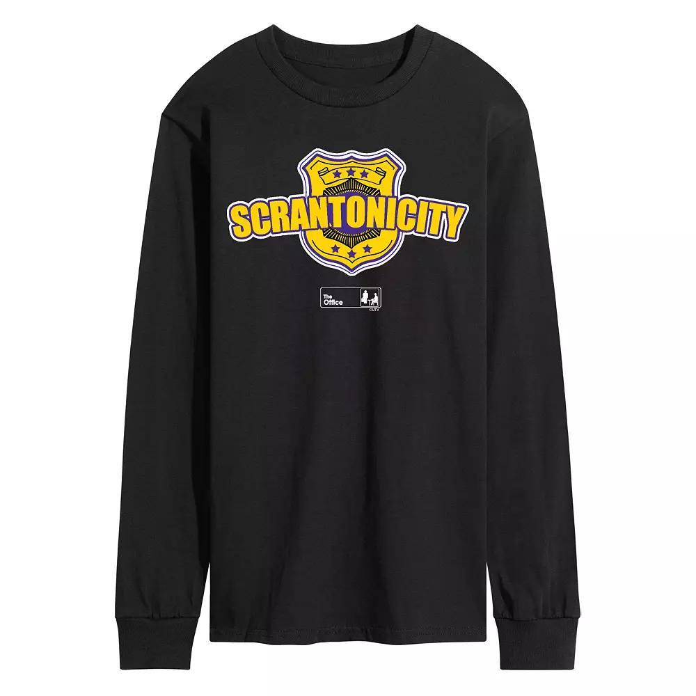 Men's The Office Scrantonicity Long Sleeve Tee,  Product Image