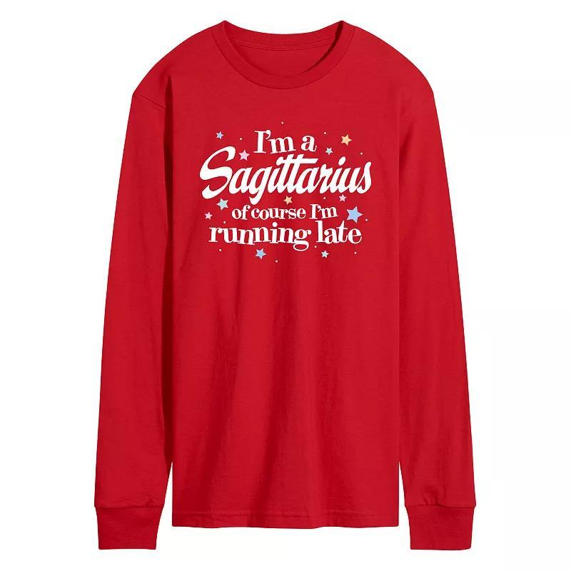 Mens Im A Sagittarius Long Sleeve Graphic Tee Product Image