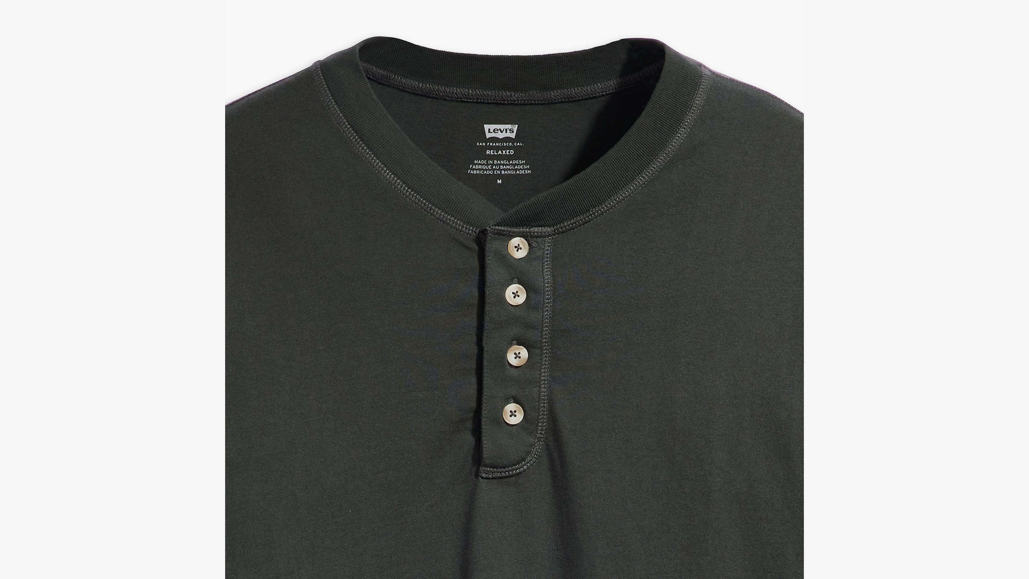 Four-Button Henley Product Image