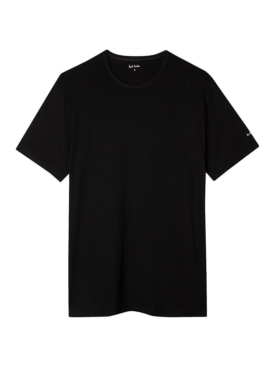 Paul Smith Cotton Logo Lounge T-Shirts 3 Pack Product Image