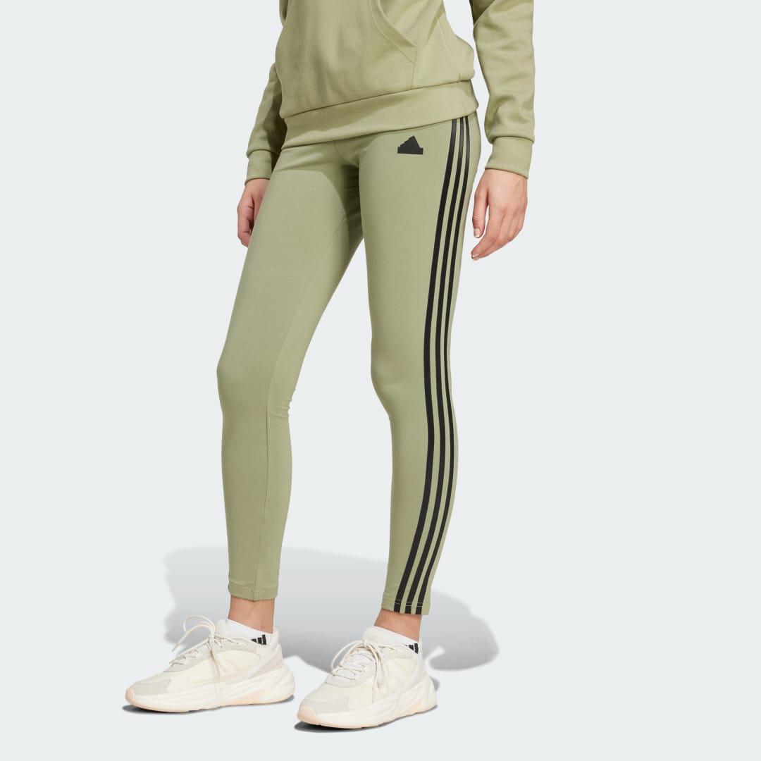 adidas Future Icons 3-Stripes Leggings Core Black XS Womens Product Image