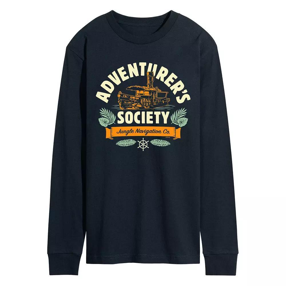 Disney's Jungle Cruise Men's Adventurer's Society Long Sleeve Graphic Tee,  Product Image