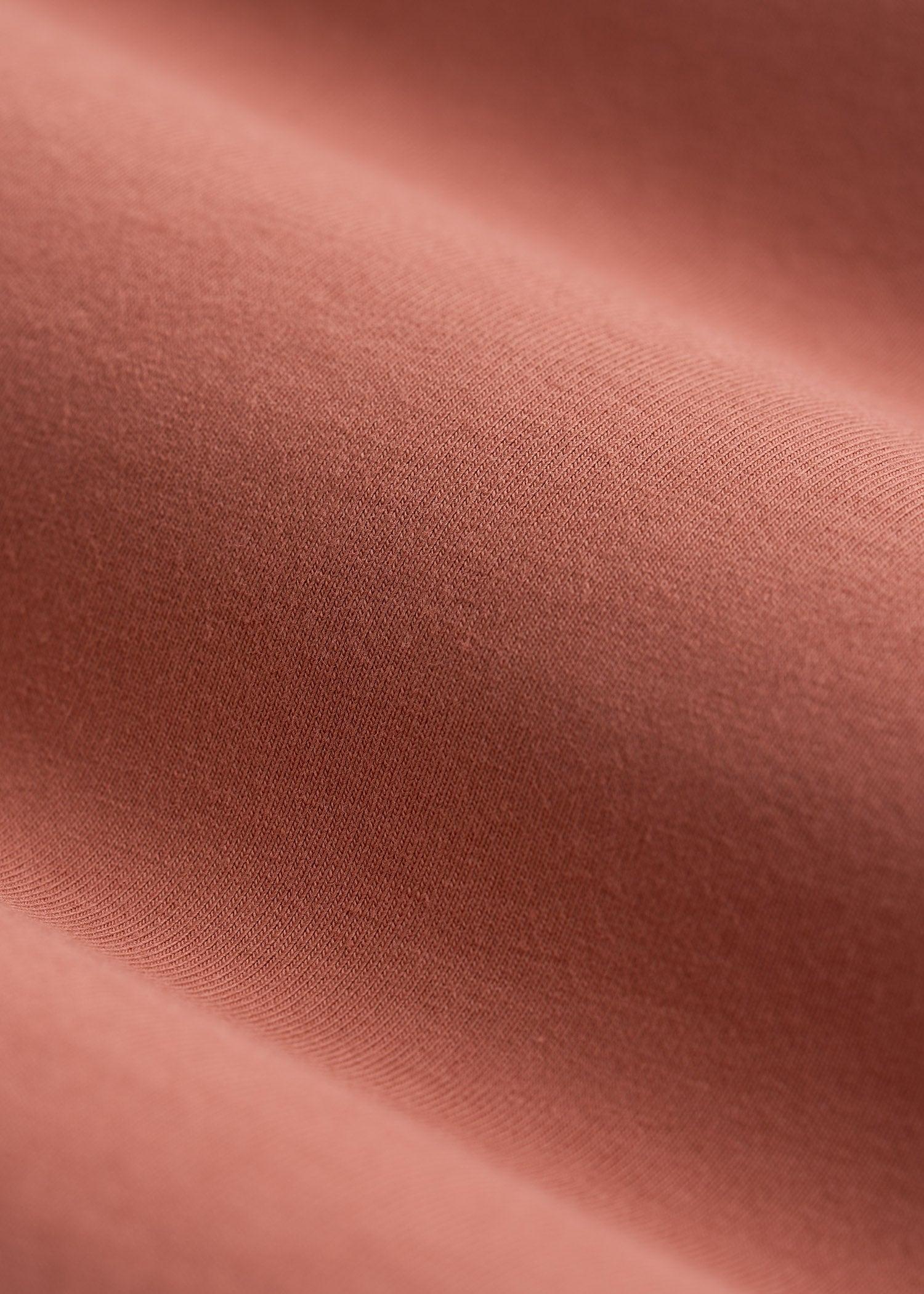 The Essential MODERN-FIT Crewneck Long Sleeve Tall Men's Tee in Persimmon Male Product Image