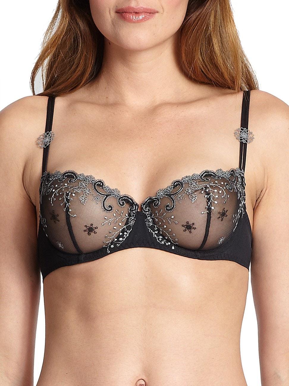 Delice Embroidered Demi Bra Product Image