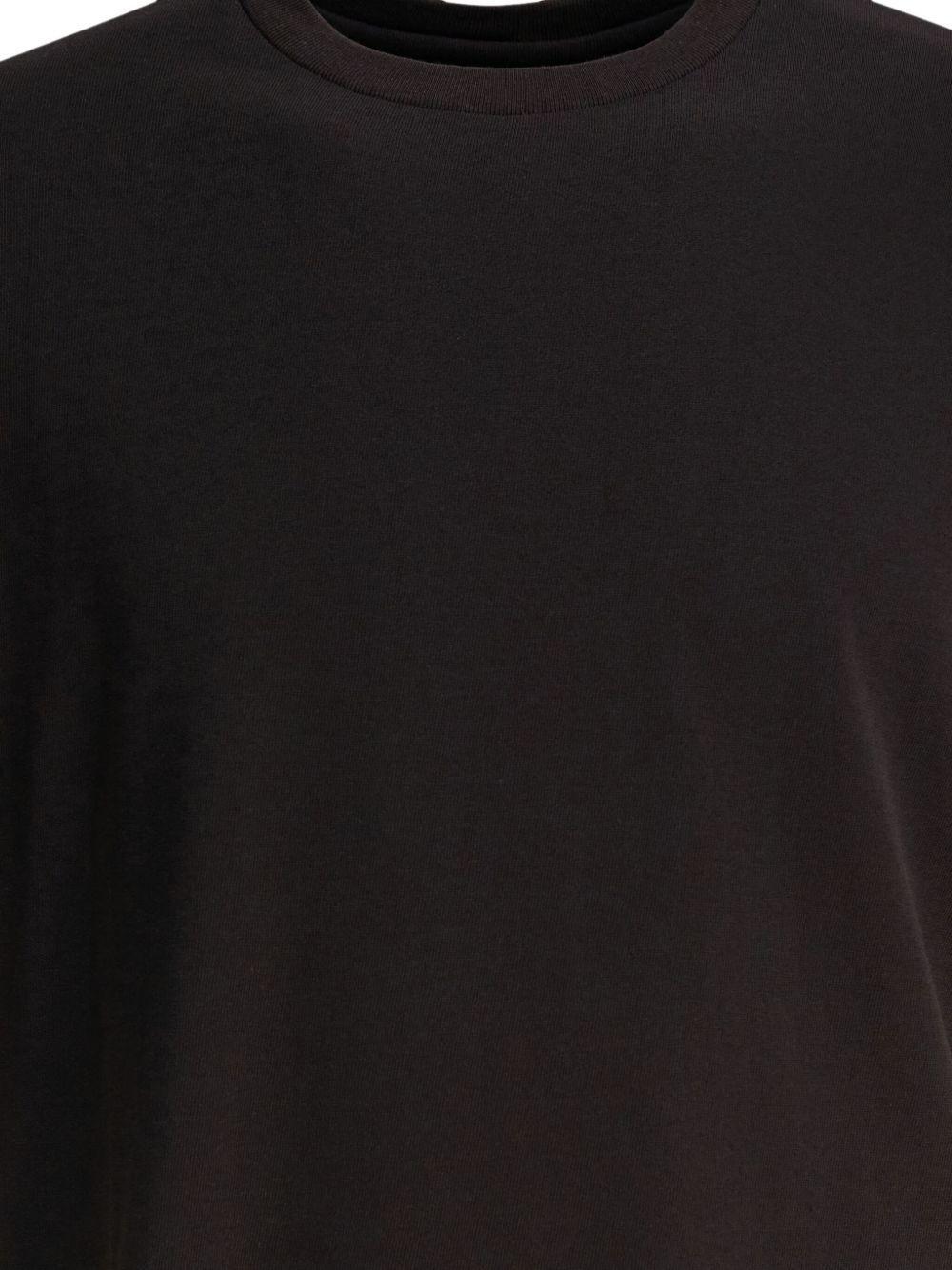 logo-embroidered cotton T-shirt Product Image