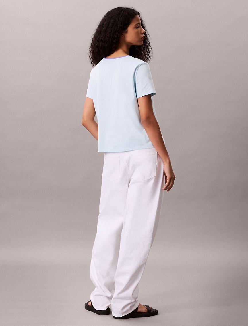 Round Logo Graphic Classic T-Shirt  Product Image