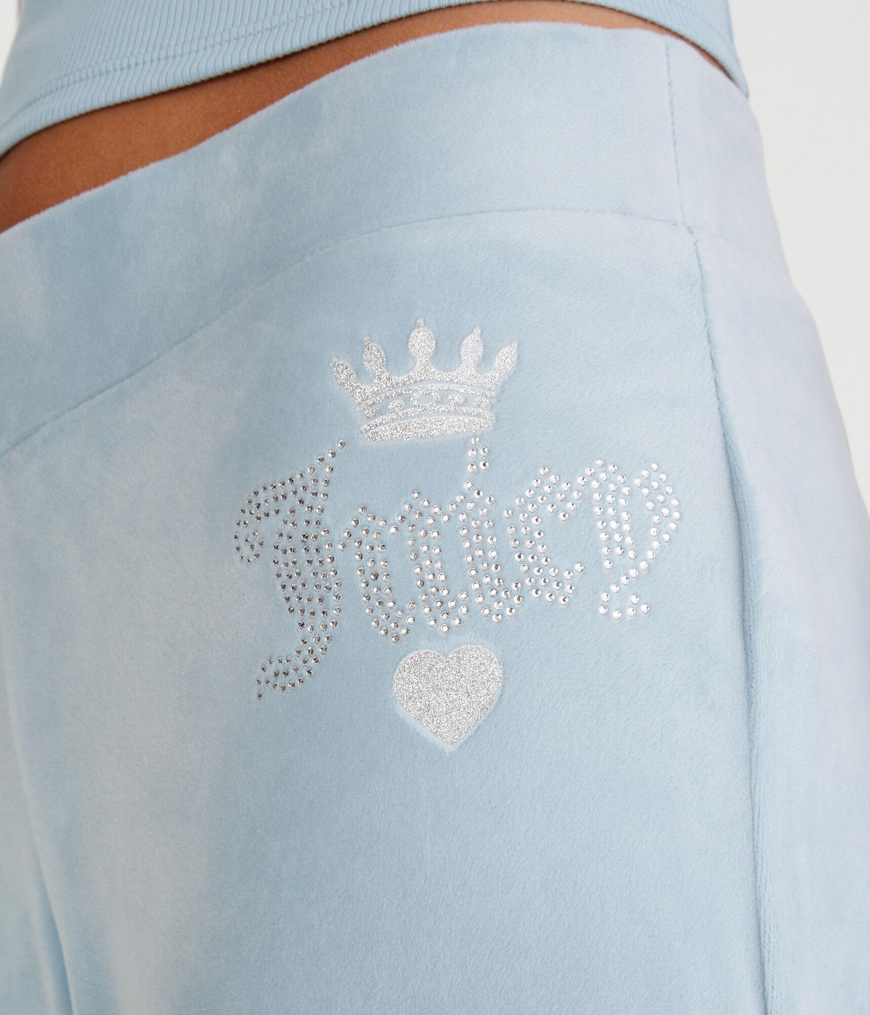 Juicy Couture Bling Velour Track Pants Product Image