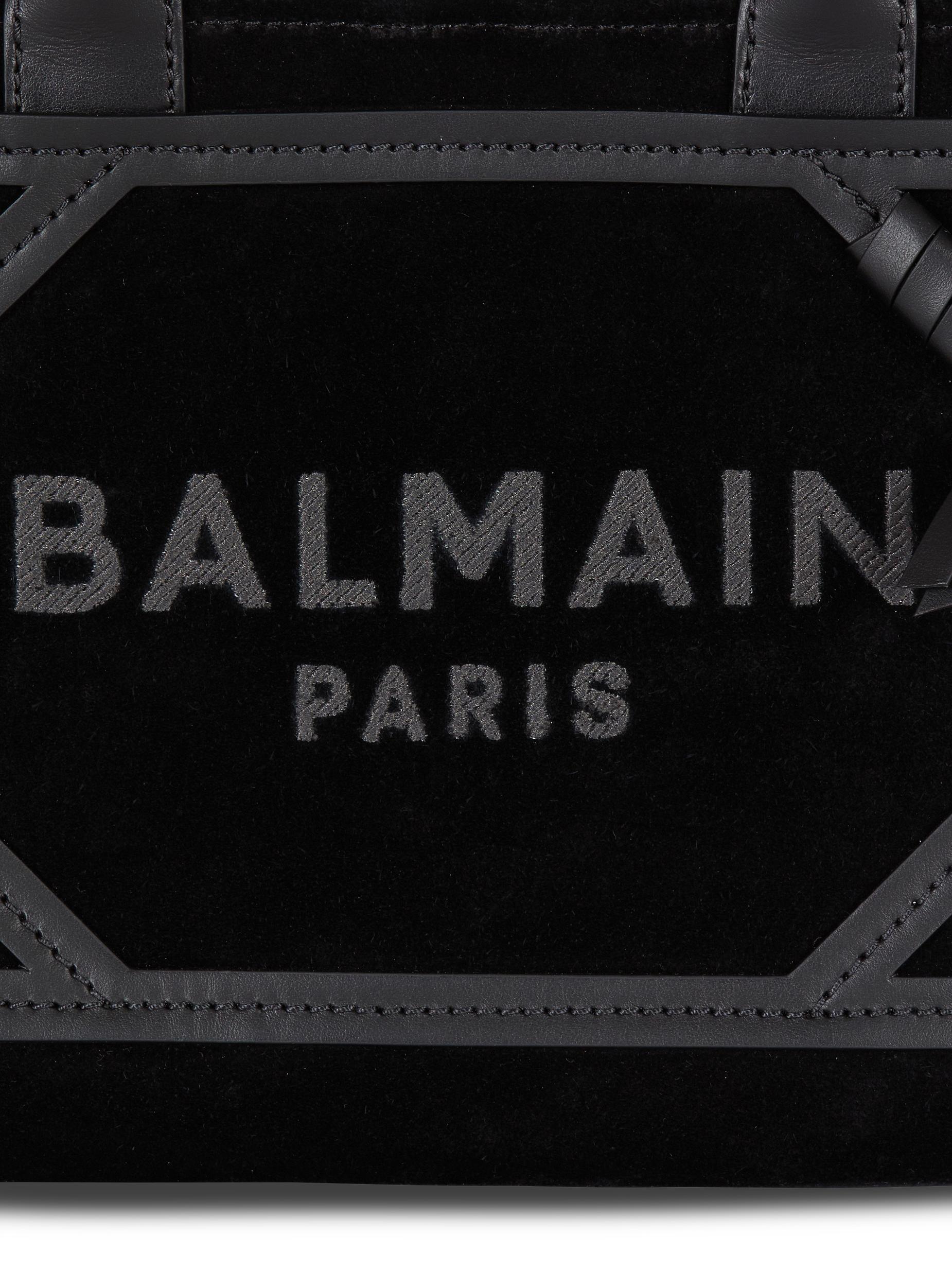 Small suede B-Army tote bag Product Image