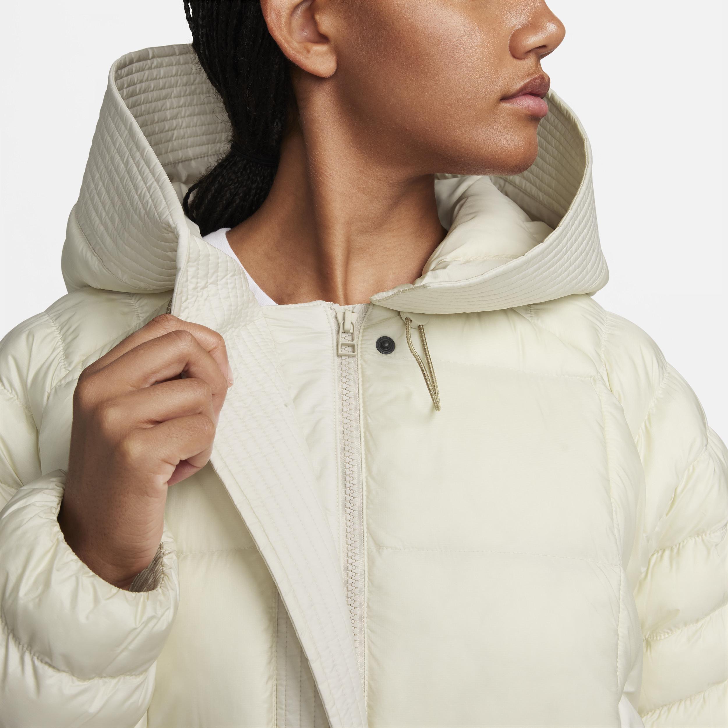 Womens Nike Sportswear Swoosh Puffer PrimaLoft Therma-FIT Oversized Hooded Jacket Product Image