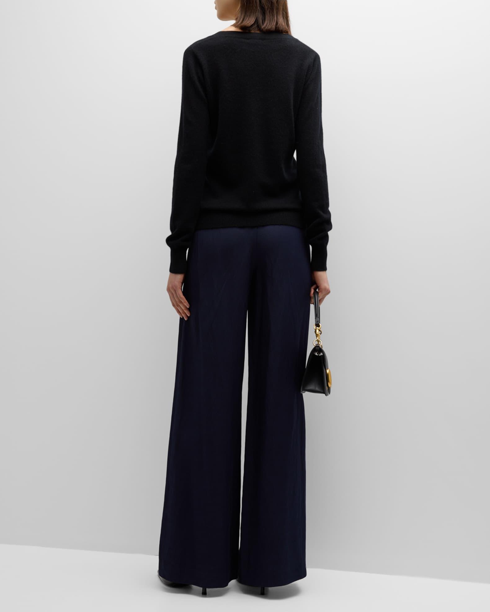 Cashmere Classic V-Neck Sweater Product Image