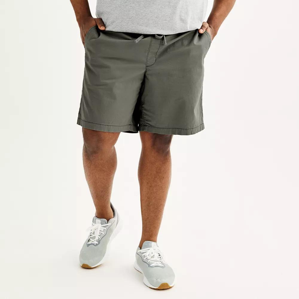 Big & Tall Sonoma Goods For Life® Everyday Pull-On Shorts, Men's, Size: 3XB, Dark Gray Product Image