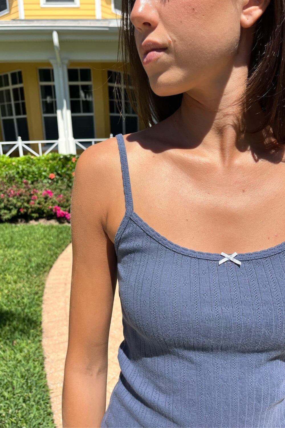 Skylar Ribbed Eyelet Tank Product Image