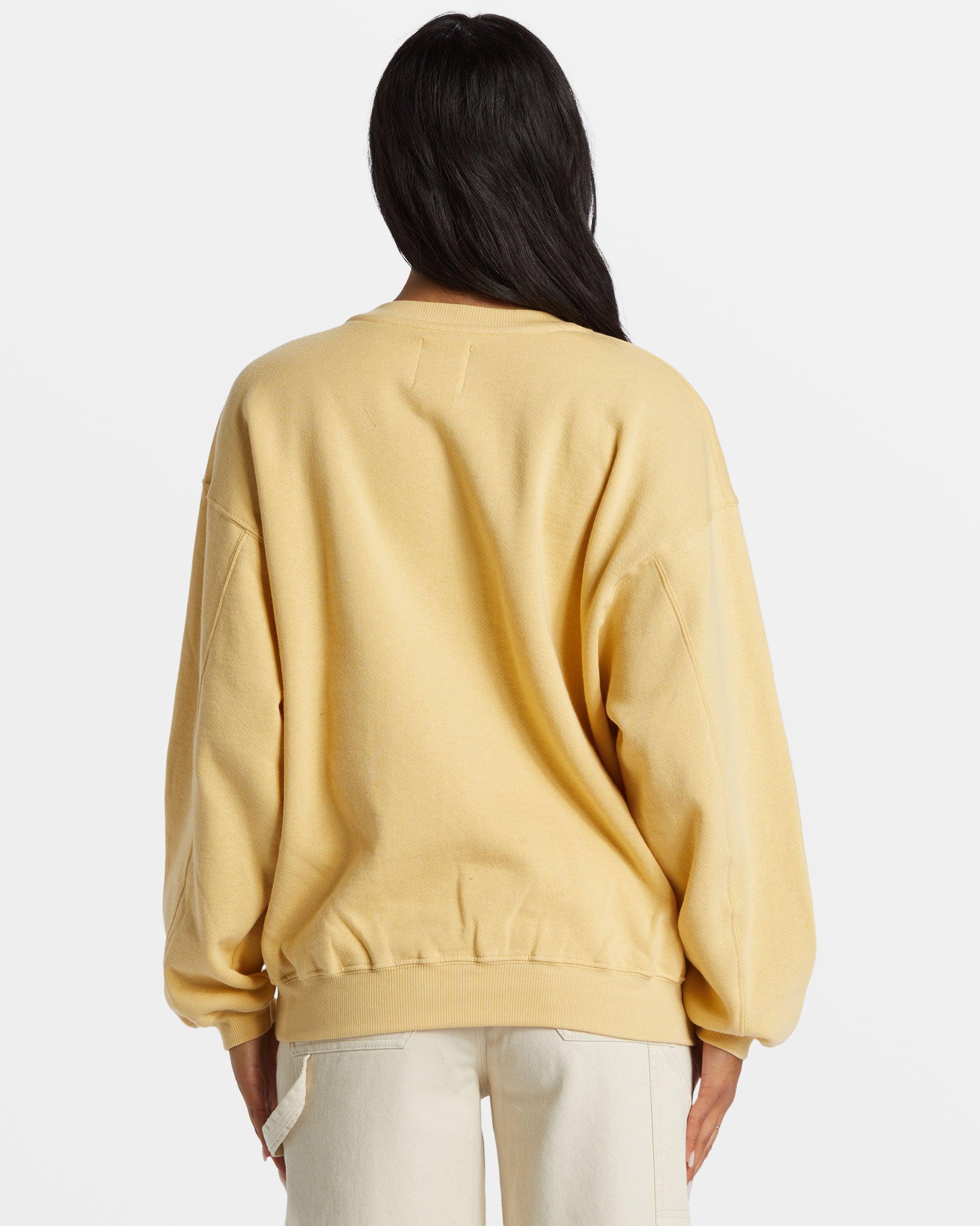 Twisties Kendall Pullover Sweatshirt - Pale Yellow Female Product Image