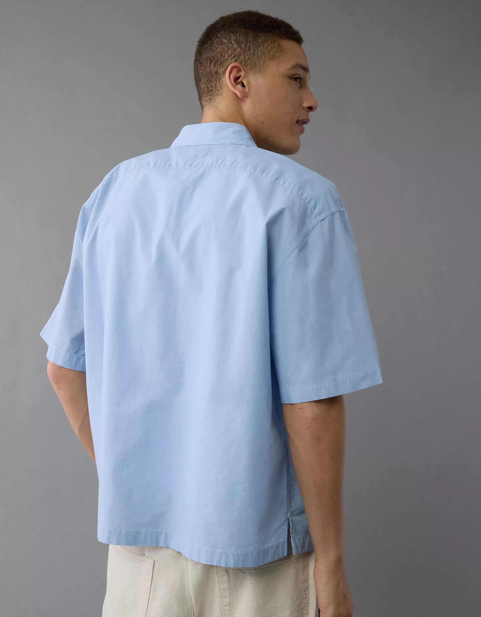AE Poolside Button-Up Shirt Product Image