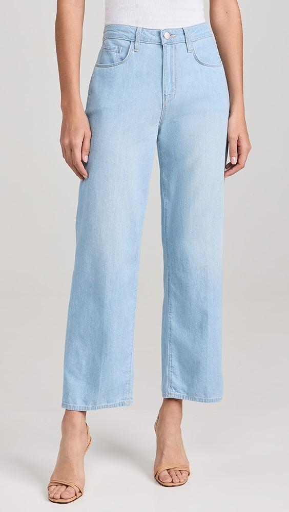 L'AGENCE June Crop Stovepipe Jeans | Shopbop Product Image