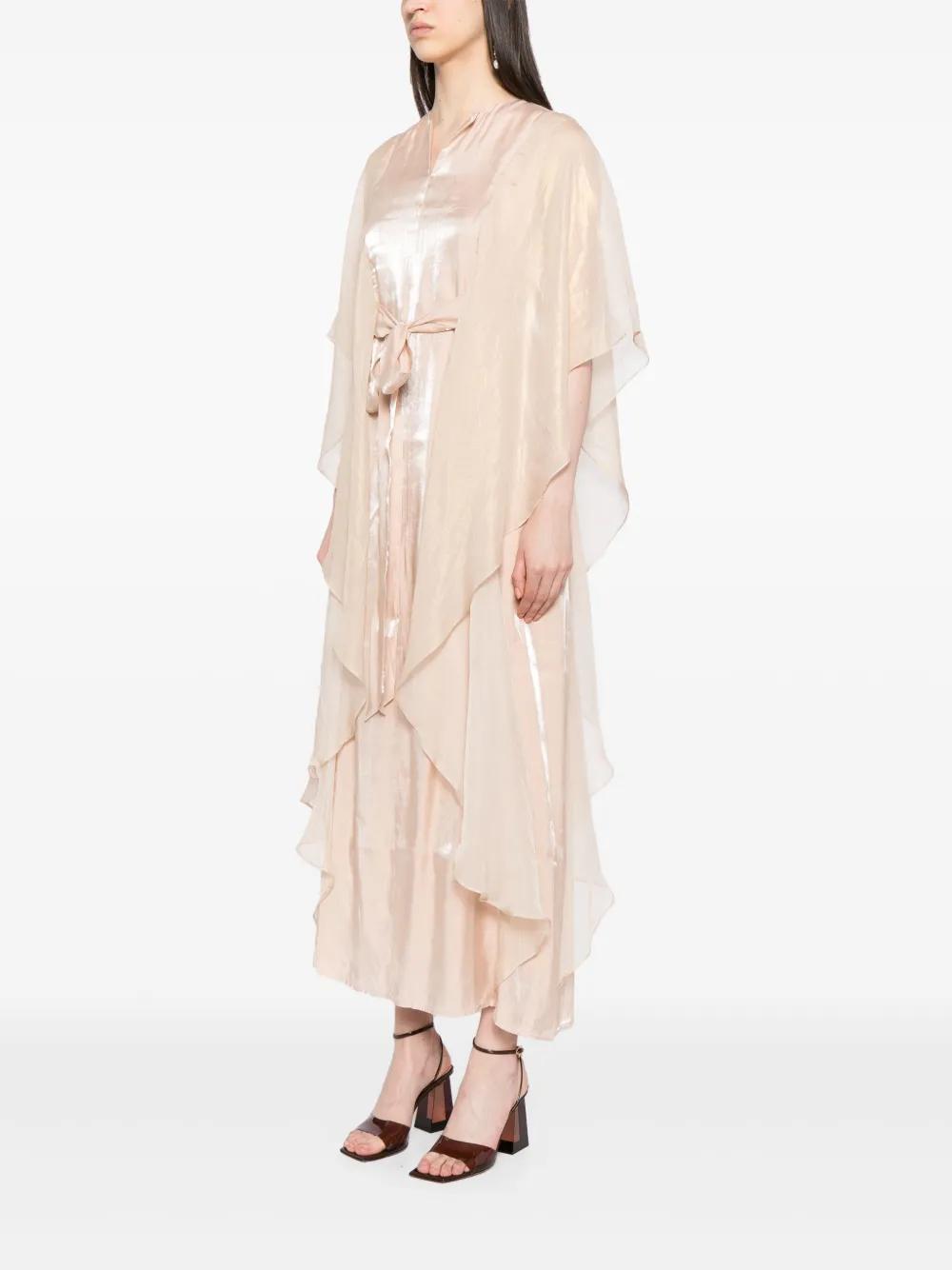 Nayeli draped kaftan dress Product Image