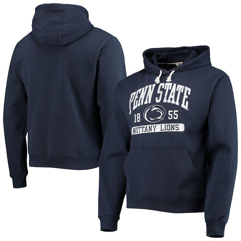 Mens League Collegiate Wear Penn State Nittany Lions Volume Up Essential Fleece Pullover Hoodie Blue Product Image