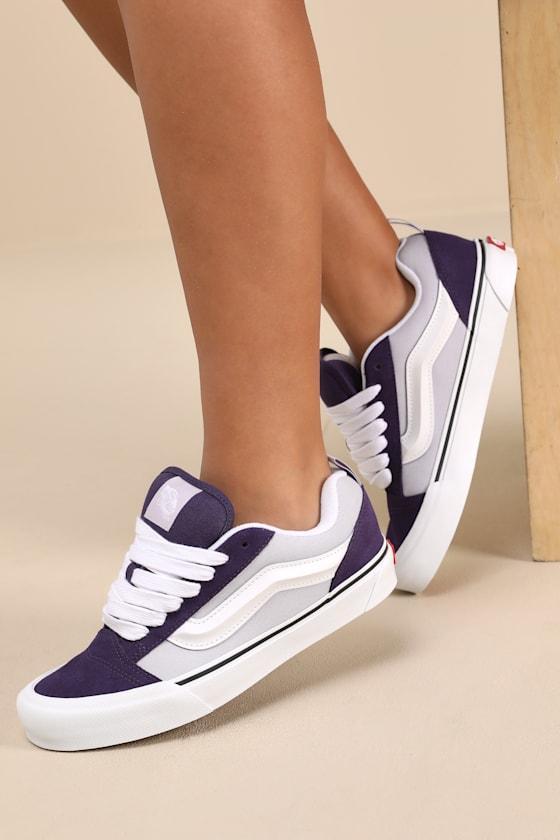 Knu Skool Lilac Mist Chunky Lace-Up Sneakers Product Image
