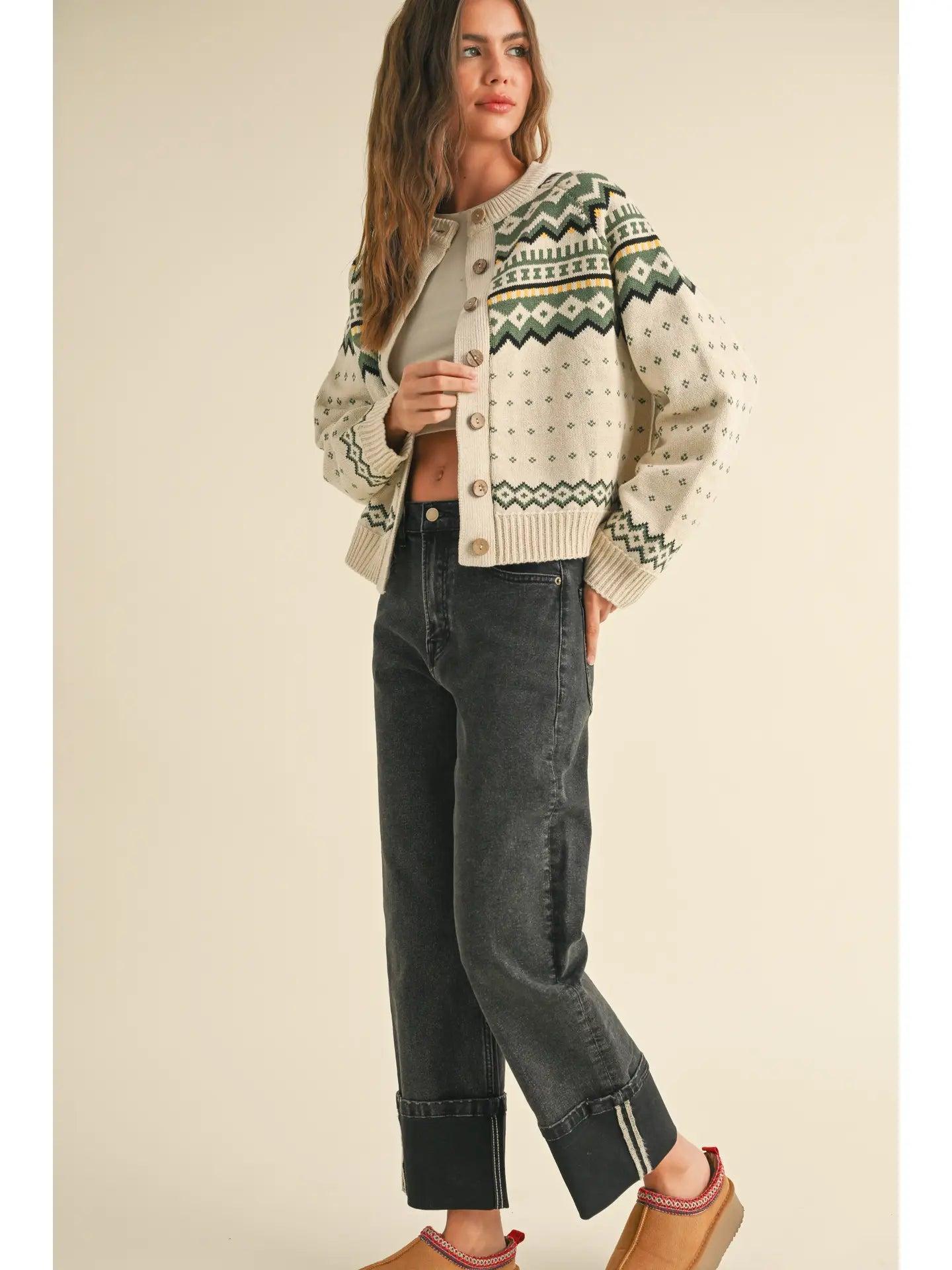 Jillian Sweater Cardigan Product Image