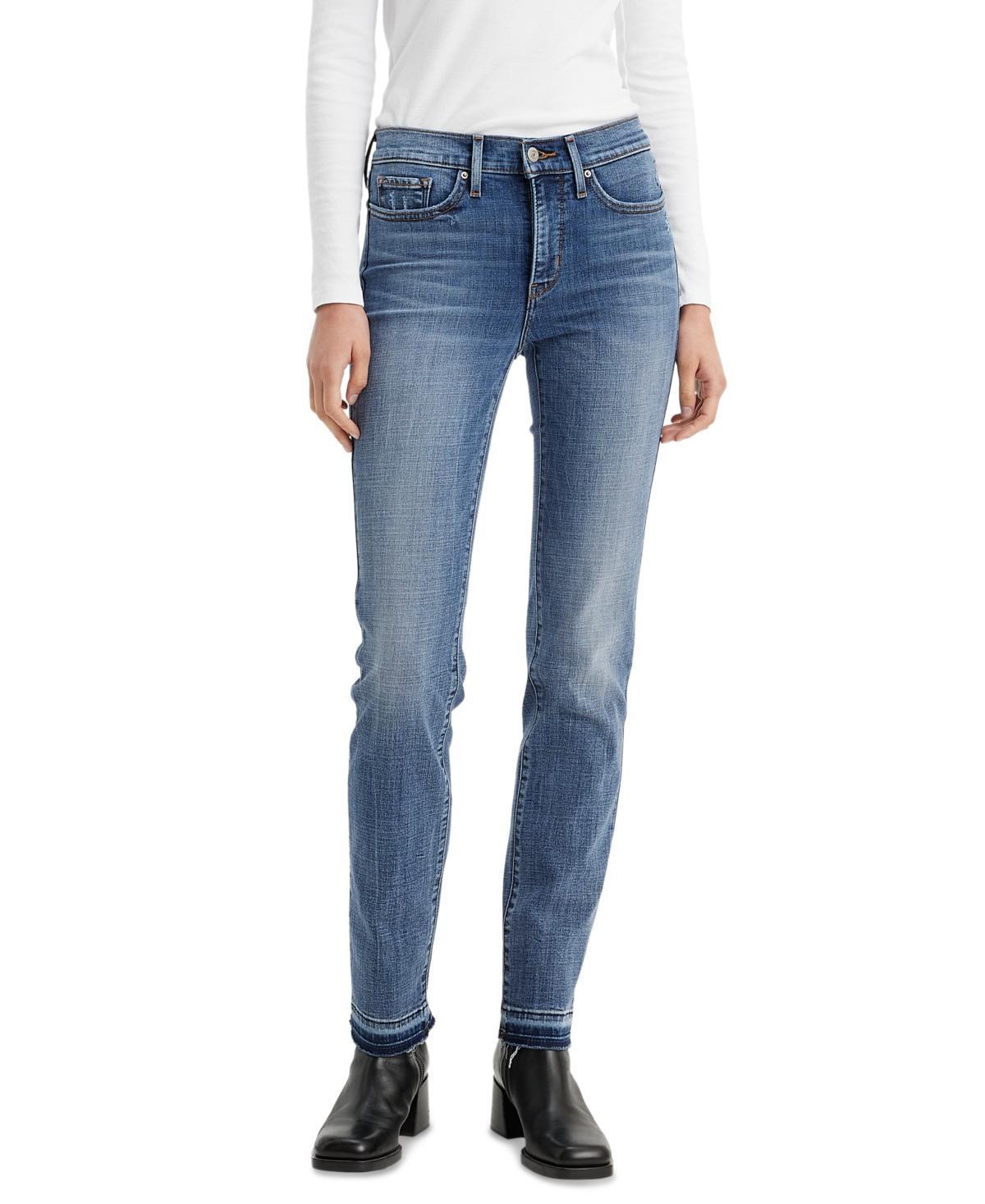 Womens Levis 314 Shaping Straight Jeans Product Image