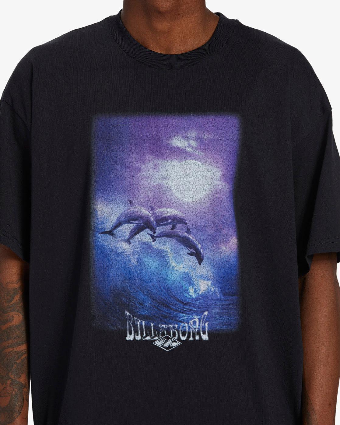 Dolphin Love OG T-Shirt - Black Male Product Image