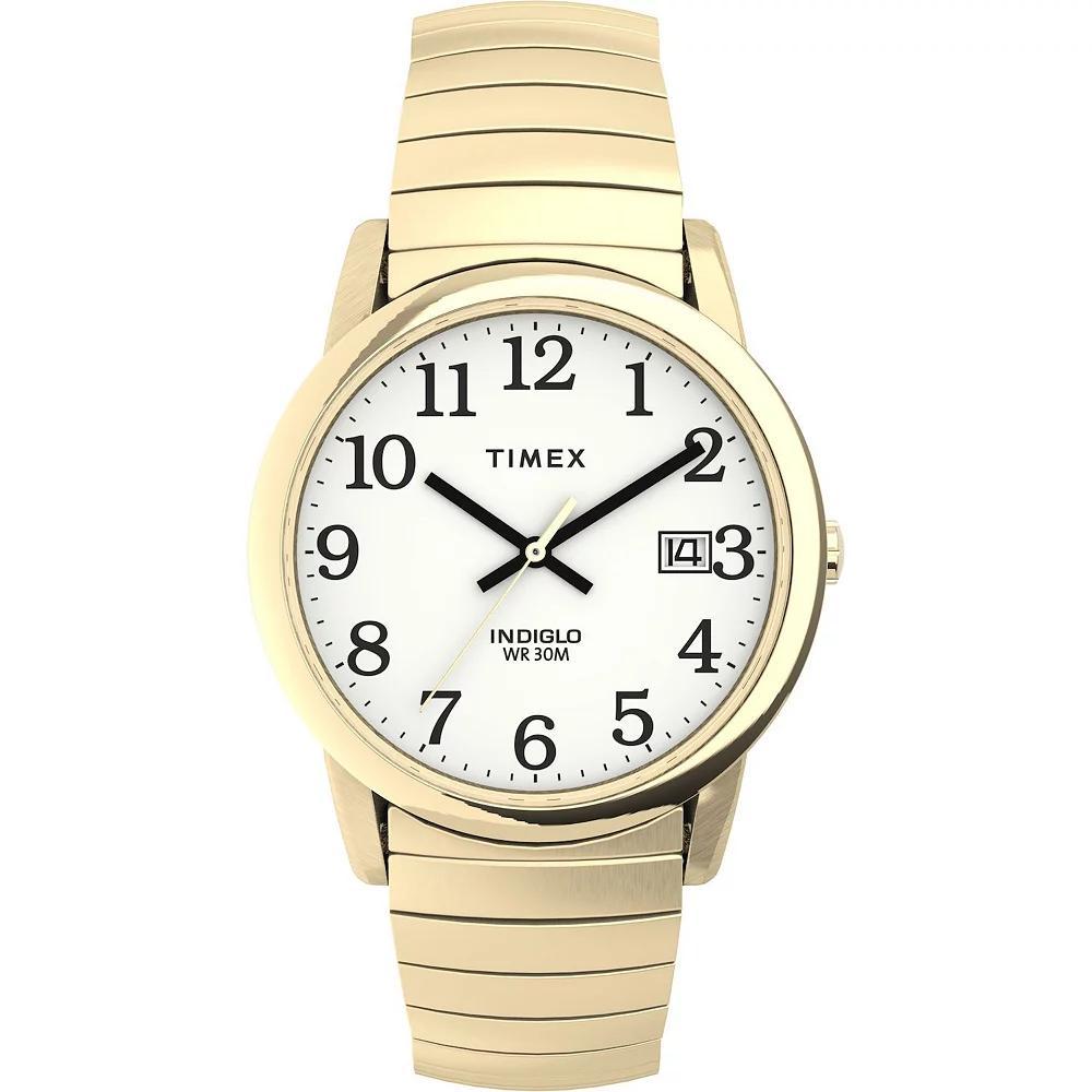 Men's Timex Easy Reader Expansion Band Watch - Gold T2H3019J Product Image