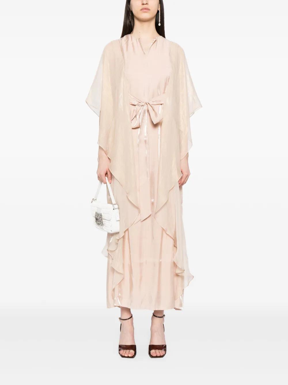 Nayeli draped kaftan dress Product Image