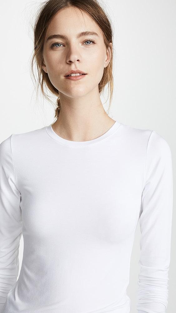 L'AGENCE Crew Neck Tess Shirt | Shopbop Product Image