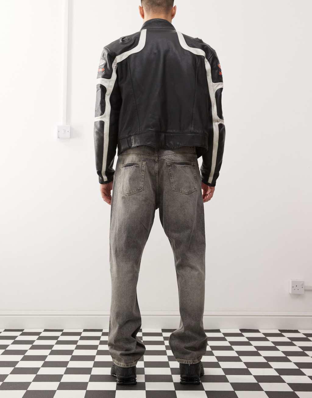 Weekday Space relaxed fit straight leg jeans in canyon gray wash Product Image