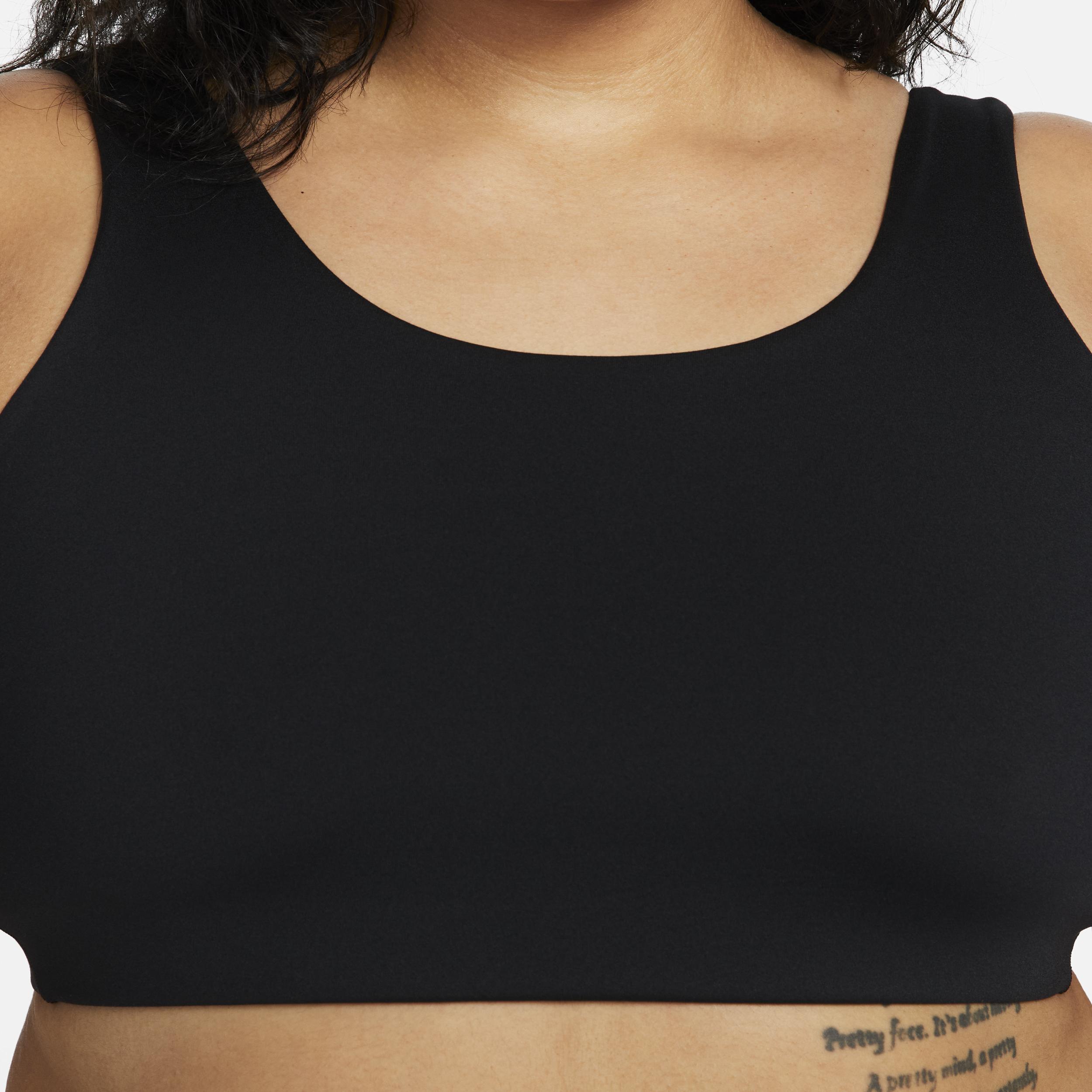 Nike Womens Alate All U Light-Support Lightly Lined U-Neck Sports Bra (Plus Size) Product Image