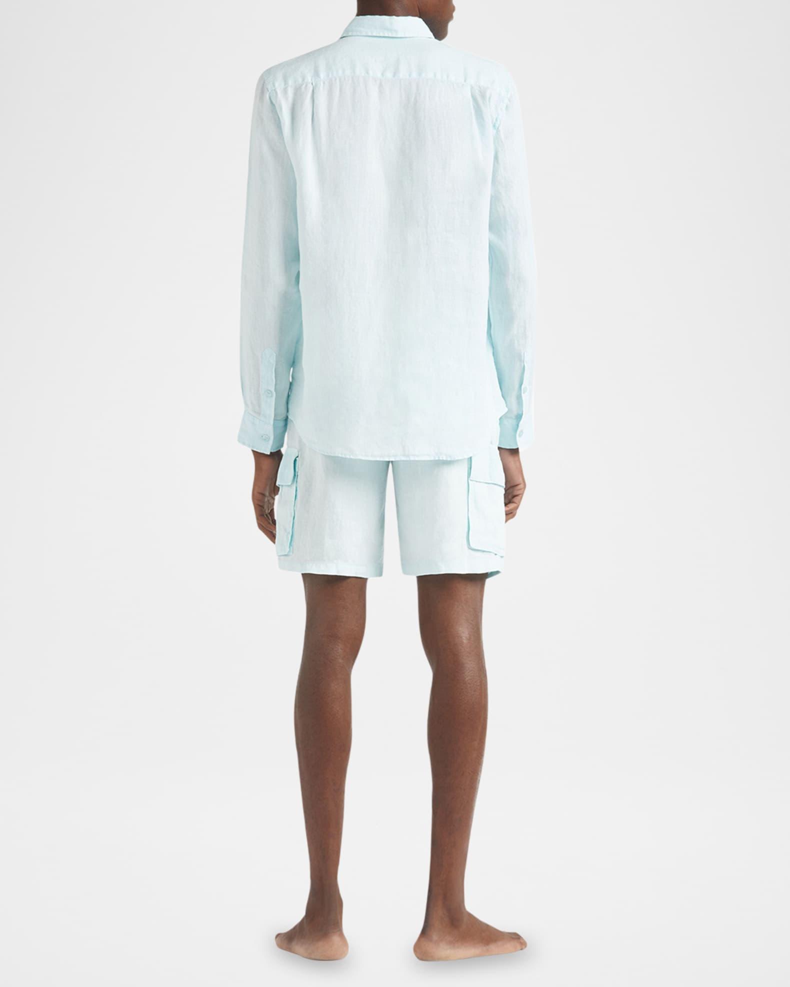 Vilebrequin Men's Natural Dye Linen Shirt Product Image