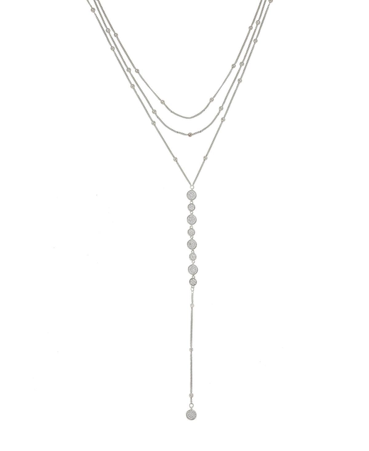 Ettika Bali Dreams Crystal Lariat Necklace, 15 + 5 extender Product Image