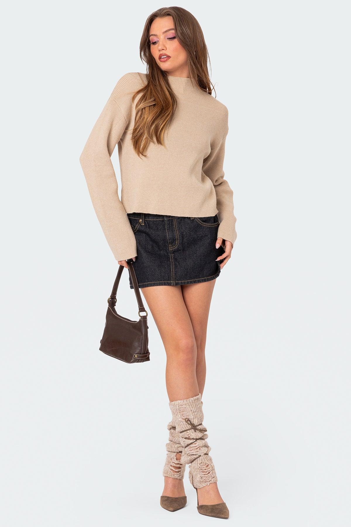 Kimberly Mock Neck Sweater Product Image