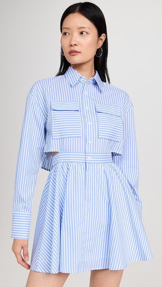 o.p.t Stripe Long Sleeve Dress | Shopbop Product Image