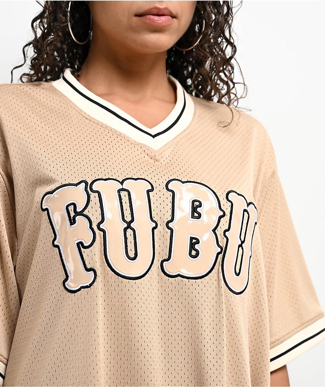 FUBU Glossy Logo Sand Mesh Jersey Product Image