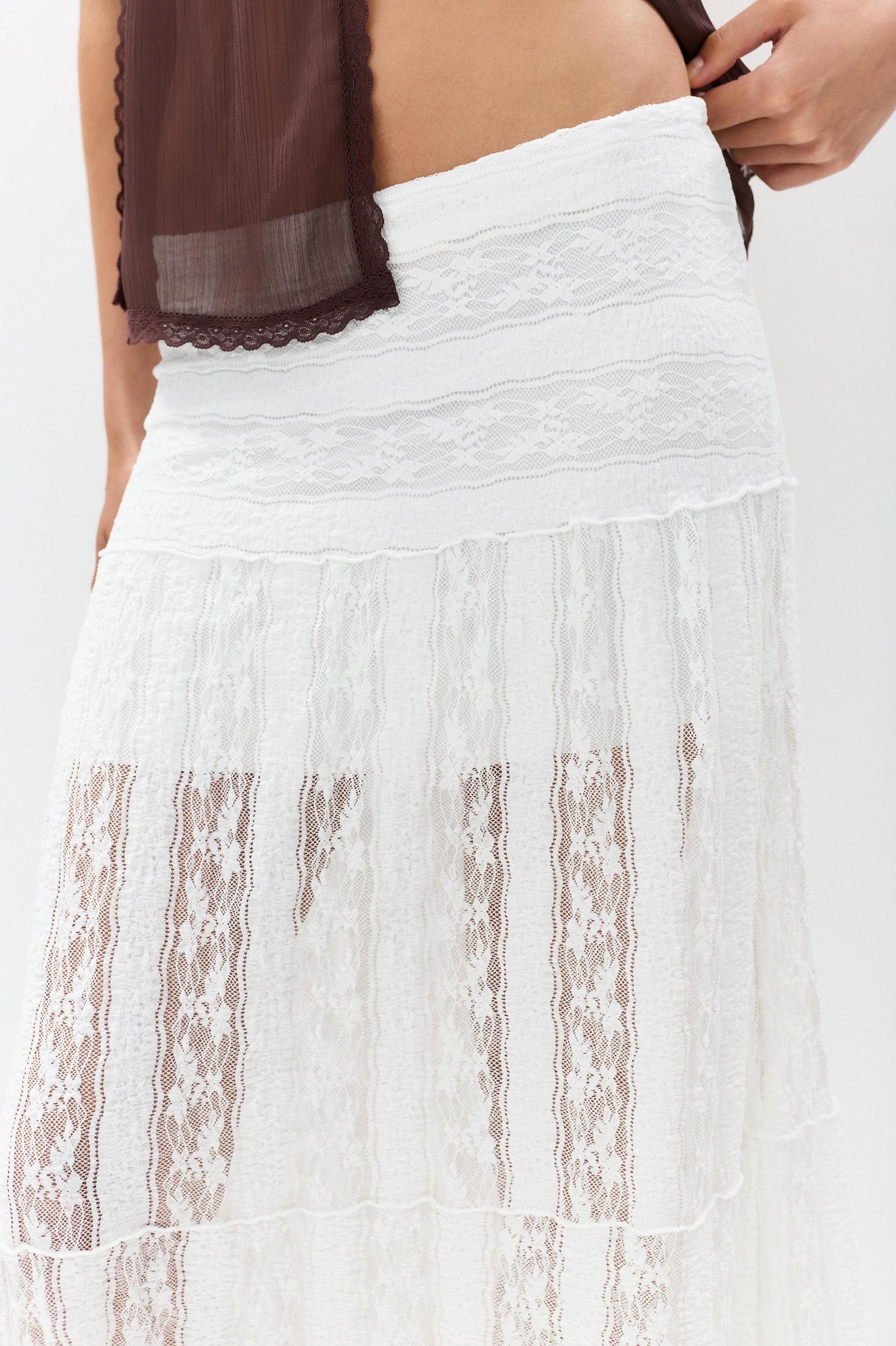 Lace midi skirt Product Image