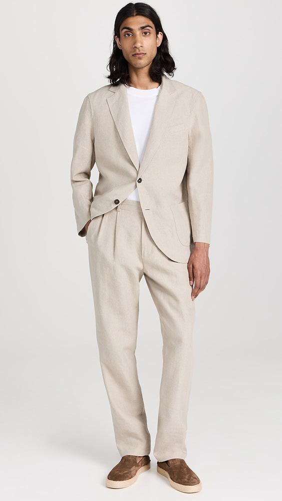 De Bonne Facture Linen Essential Jacket | Shopbop Product Image