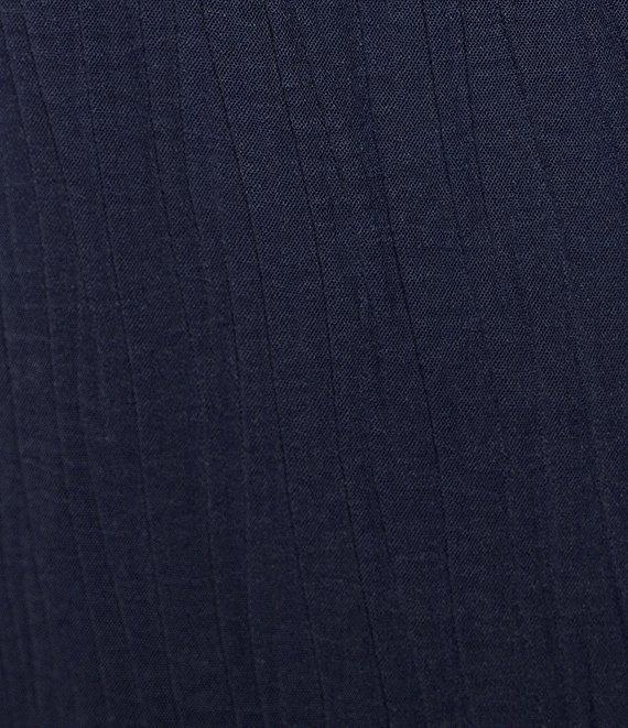 M Made in Italy Textured Wide Leg Pull-On Pants Product Image