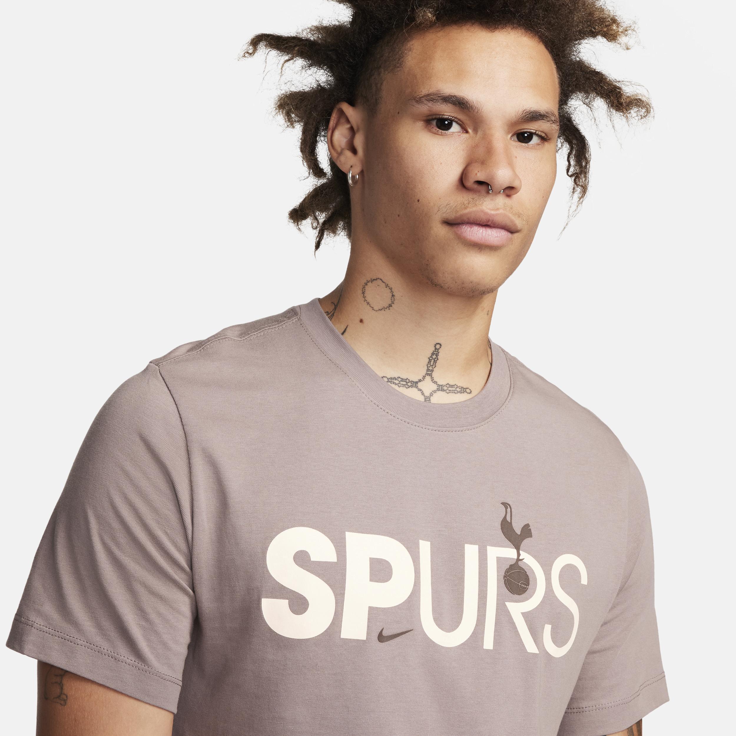 Nike Mens Blue Tottenham Hotspur Futura T-Shirt Product Image