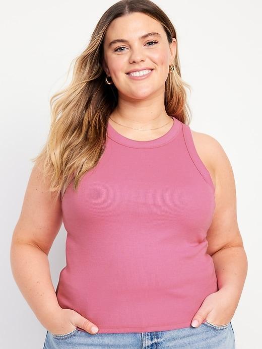 Snug Crop Tank Top Product Image