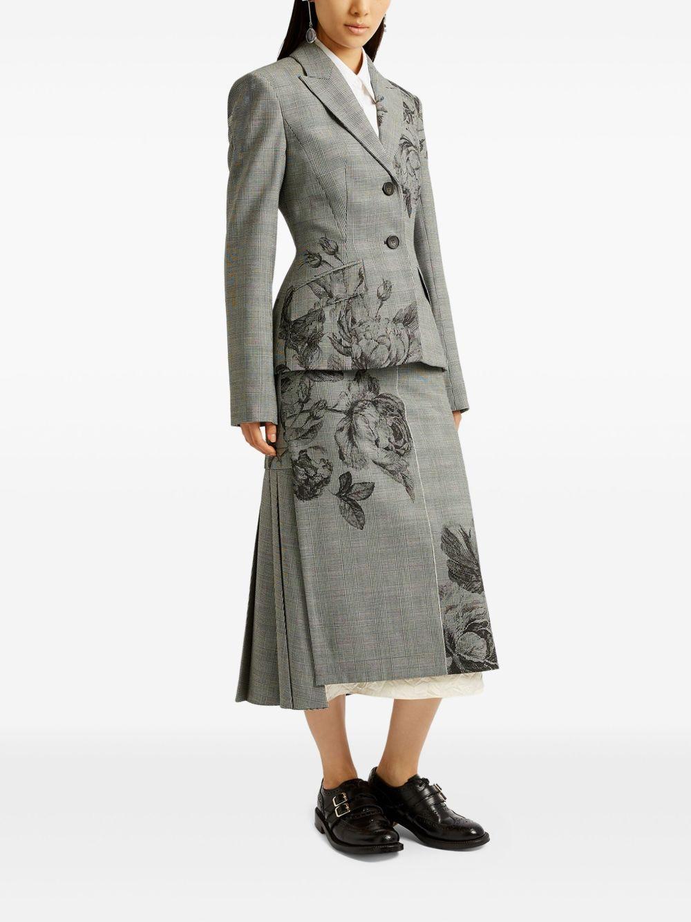 floral-print midi skirt  Product Image