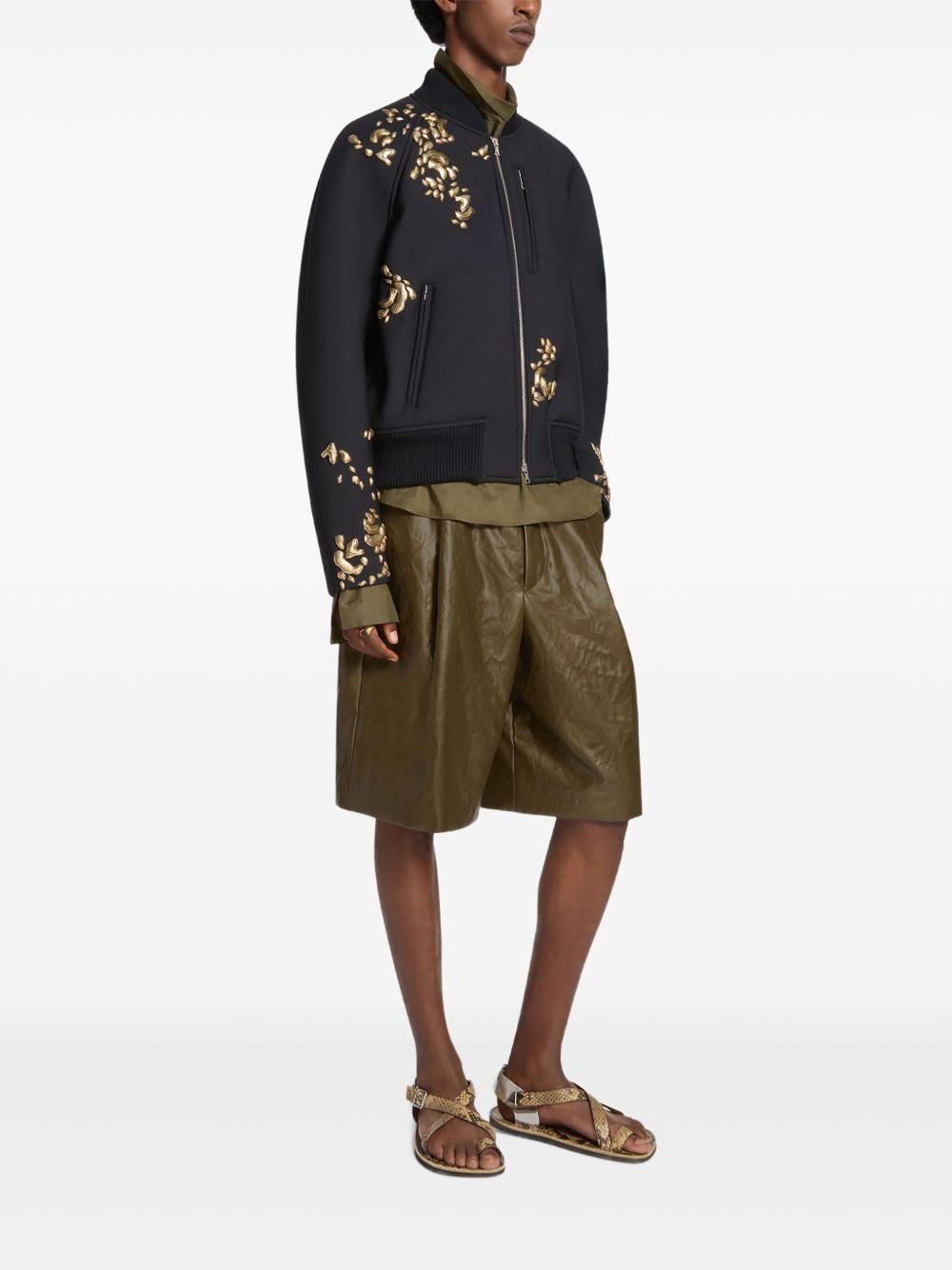 padded bermuda shorts Product Image