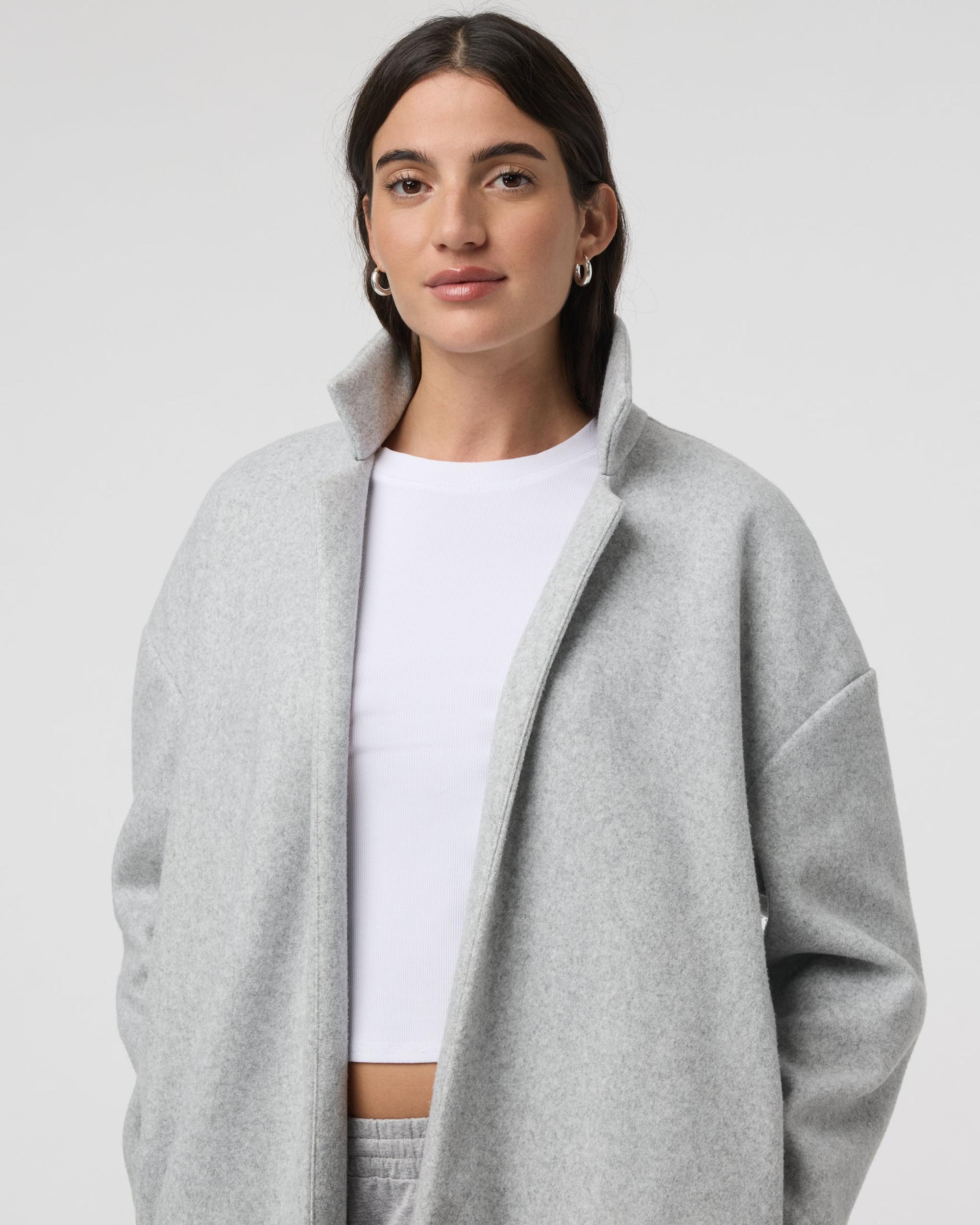 Soho Melton Trench Product Image