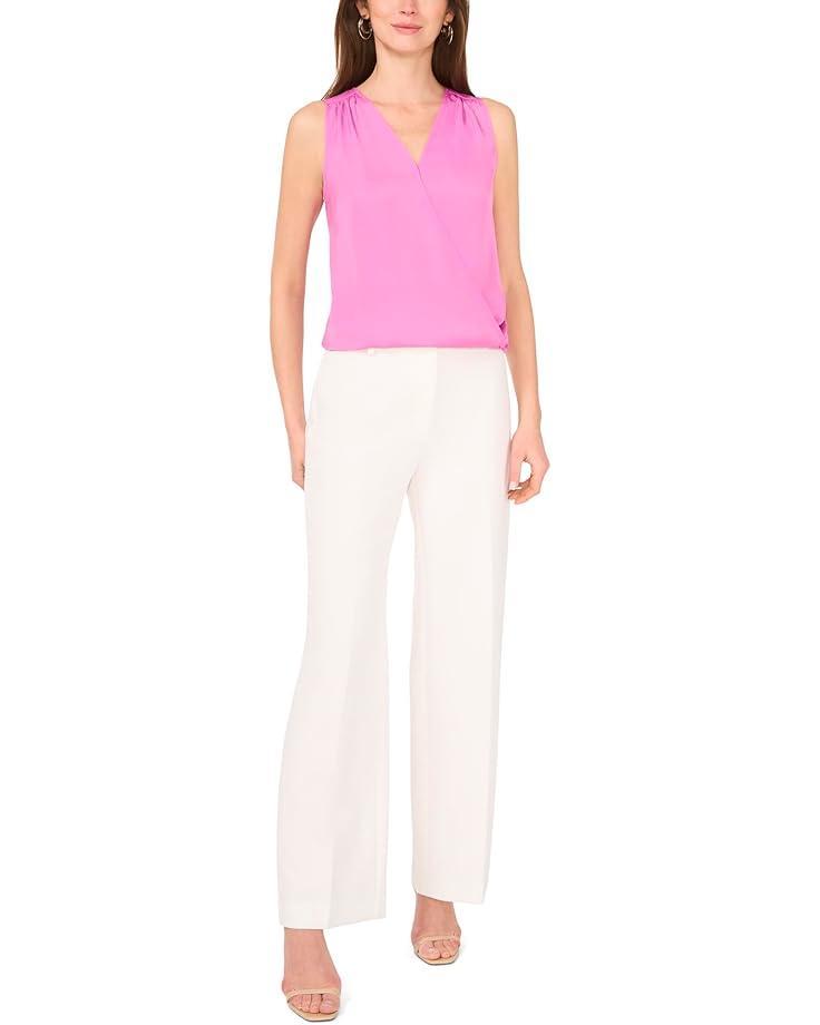 V-Neck Ruffle Sleeve Blouse Product Image