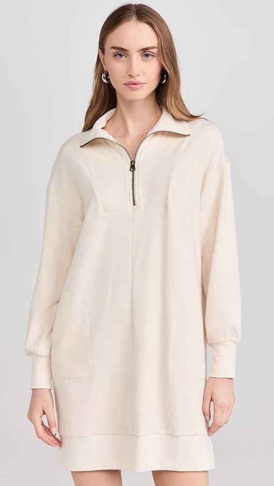 Faherty Legend Quarter Zip Dress | Shopbop Product Image