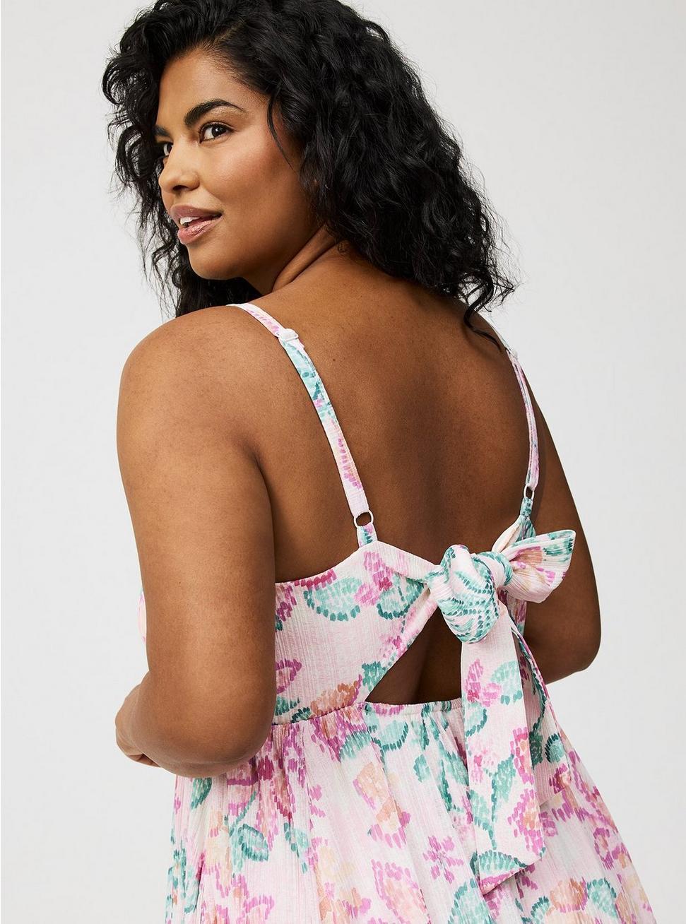 Sleeveless Tie-Back Midi Dress Product Image