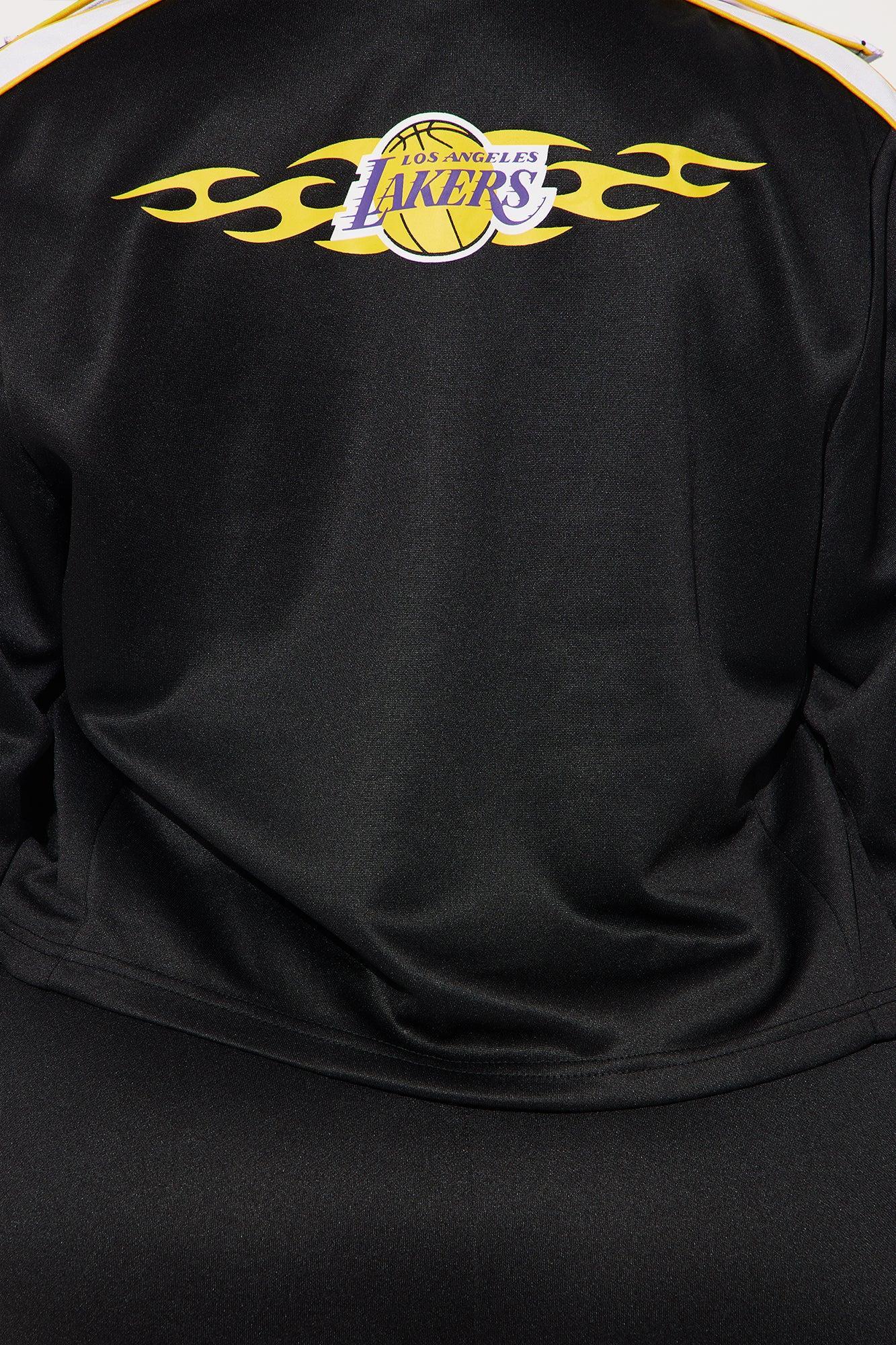 Lakers Halftime Zip Up Jacket - Black Female Product Image