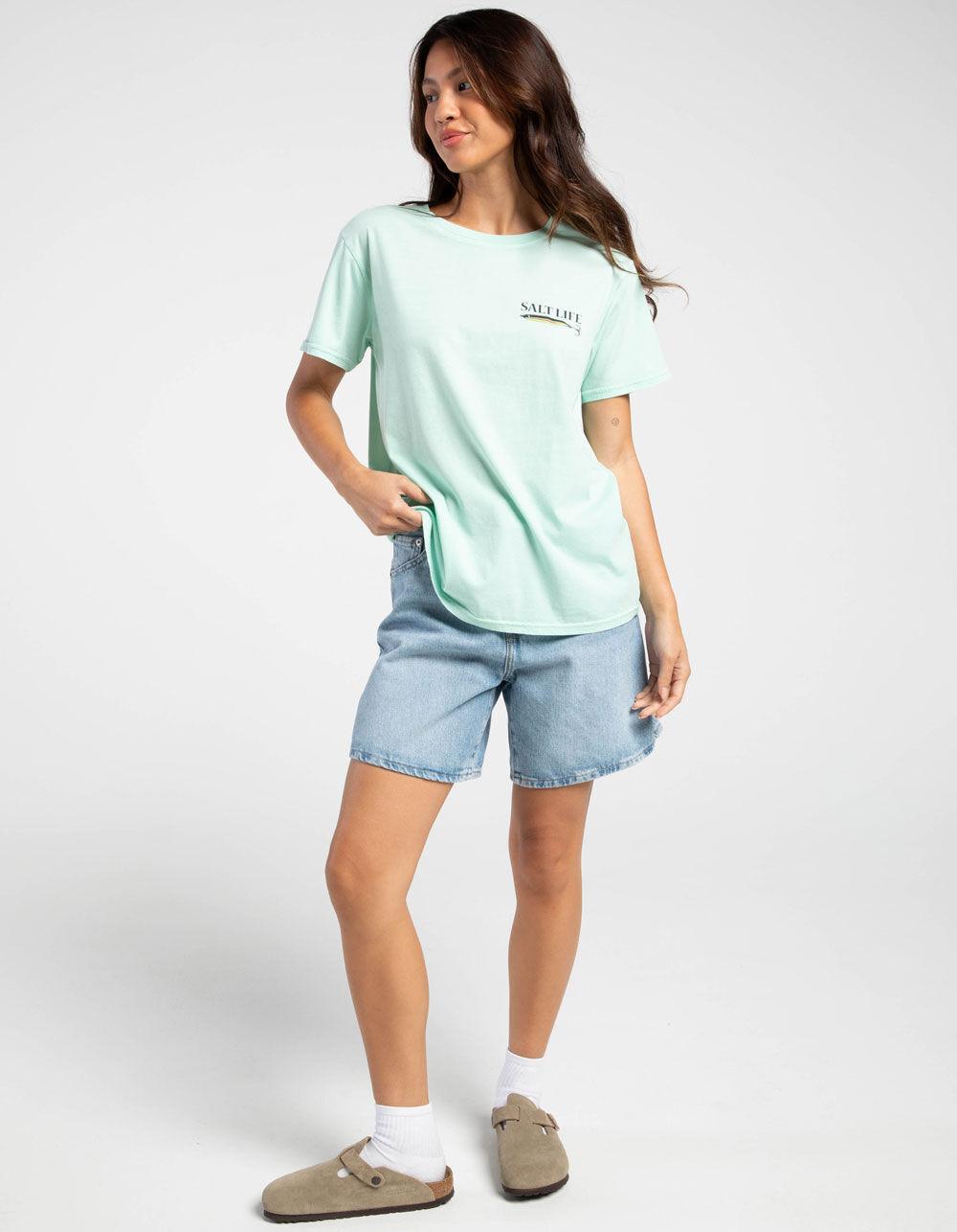 SALT LIFE Lure Me Womens Oversized Tee Product Image