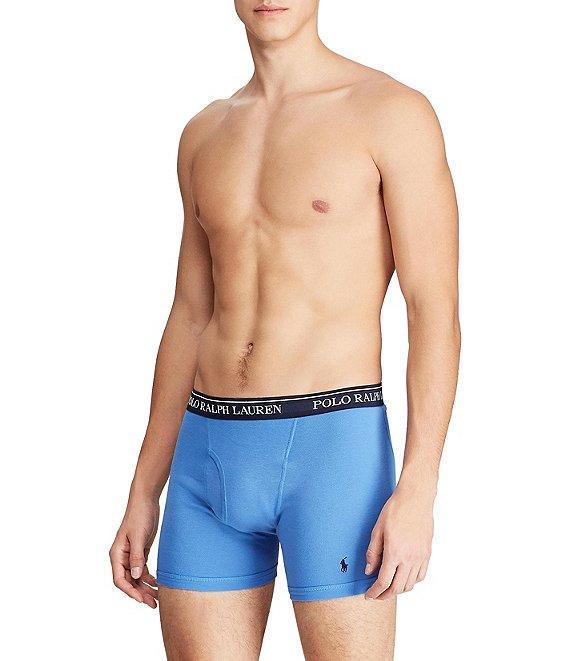 Polo Ralph Lauren Classic Cotton Assorted Boxer Briefs 5-Pack Product Image